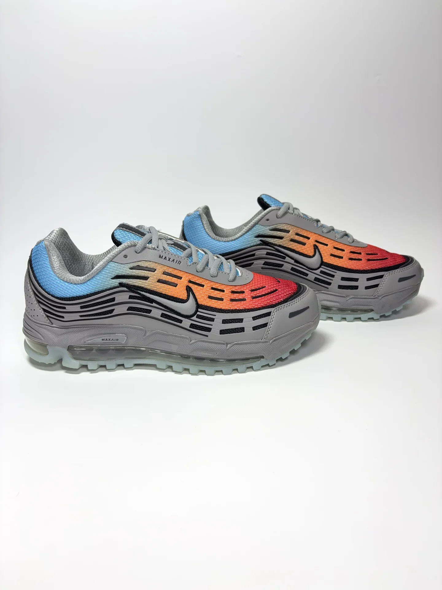 Nike Air Max TL 2.5 Grey Black Red POIZON - миниатюра 6