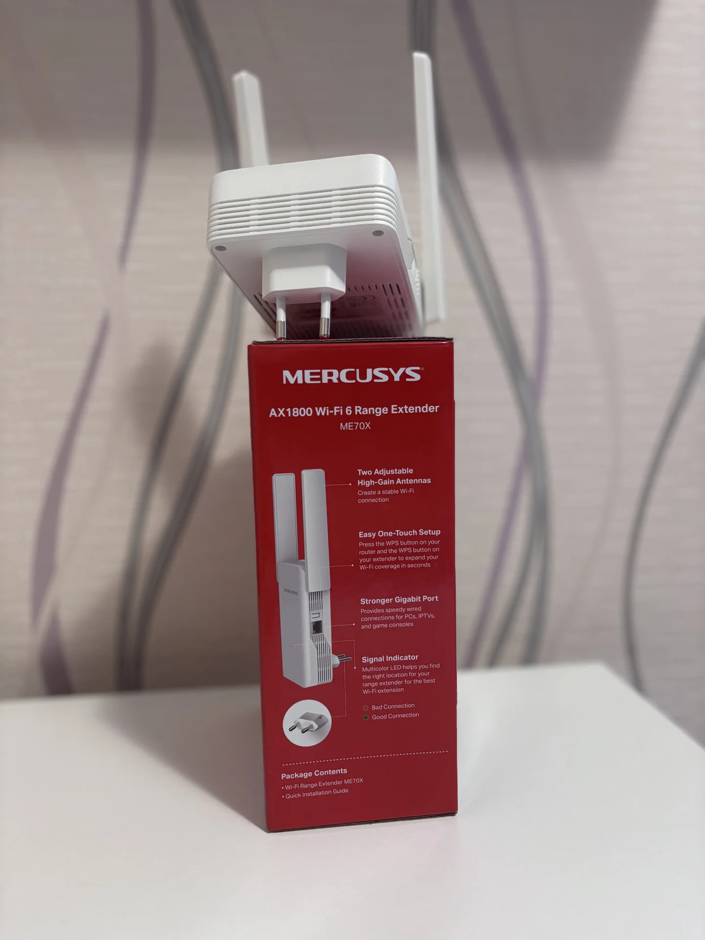 Усилитель wifi сигнала mercusys me70x - миниатюра 2