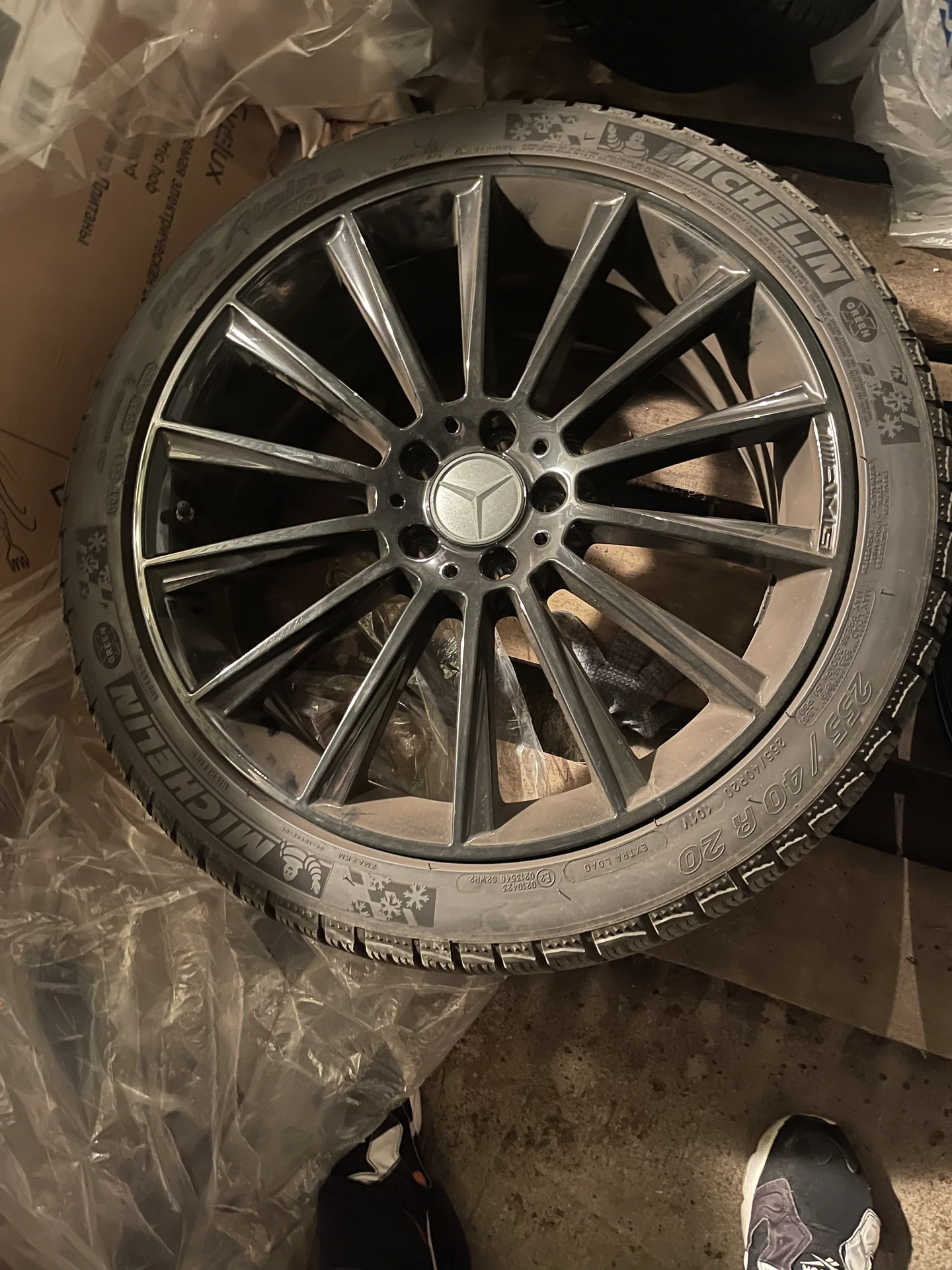 зимние колеса мерседес w222 amg - миниатюра 8