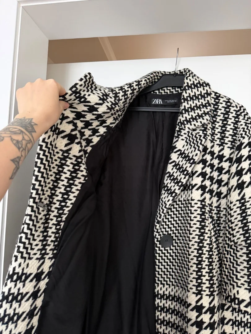 Пальто Zara xs/s - миниатюра 4