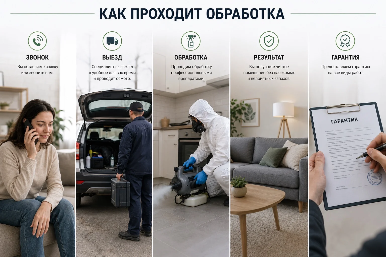 Уничтожение клопов и тараканов в Санкт-Петербурге - миниатюра 4