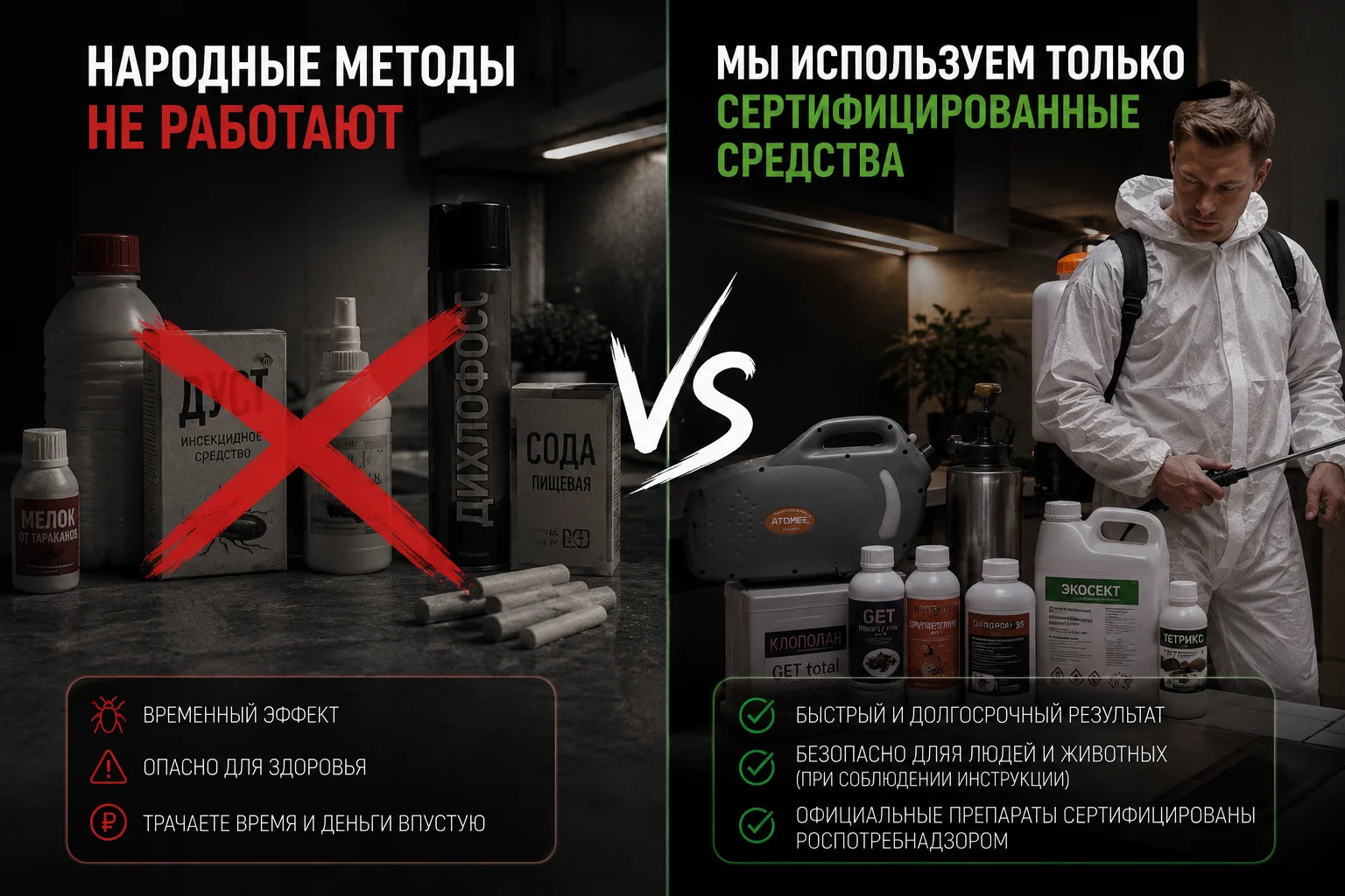 Дезинсекция от клопов и тараканов - миниатюра 3
