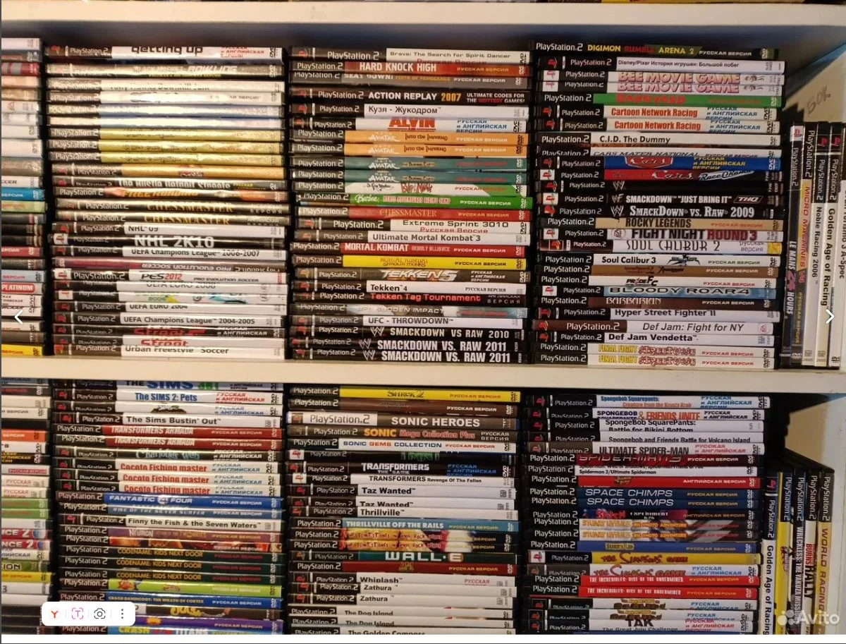 Диски на Sony Playstation 2 - миниатюра 2