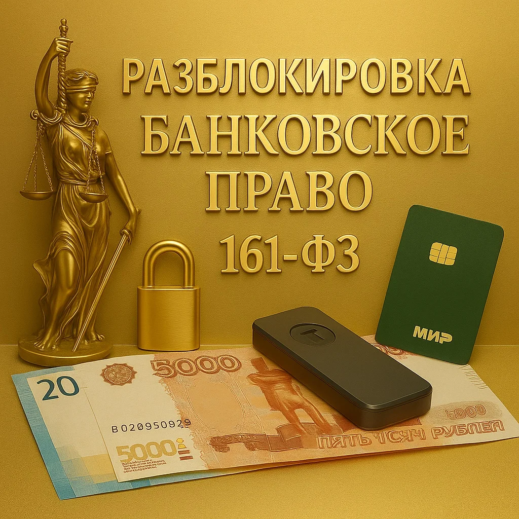 Юрист. Разблокировка банковских счетов 161 ФЗ - миниатюра 3