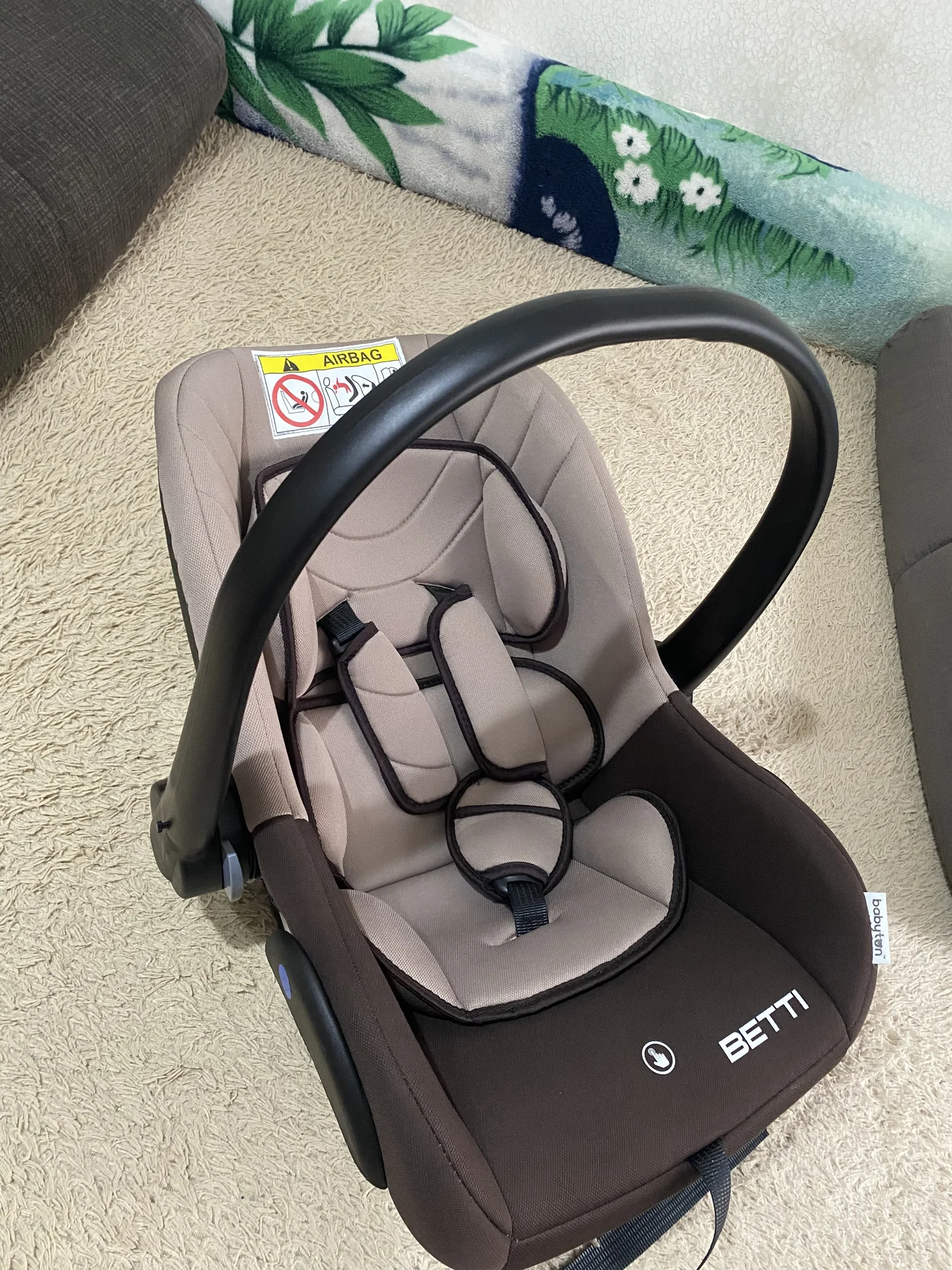 Автолюлька Babyton Betti Mokko от 0 до 1,5 лет - миниатюра 6