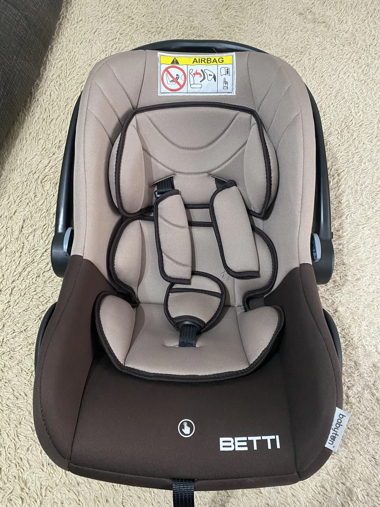 Автолюлька Babyton Betti Mokko от 0 до 1,5 лет - миниатюра 10