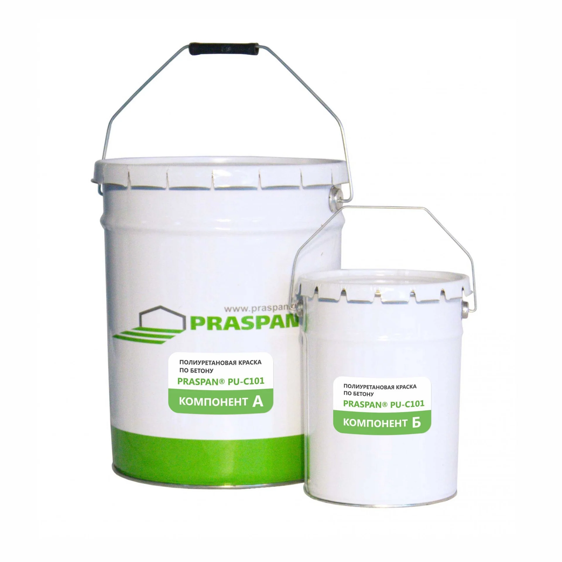 Полиуретановая краска по бетону «PRASPAN® PU-C101» - изображение 1