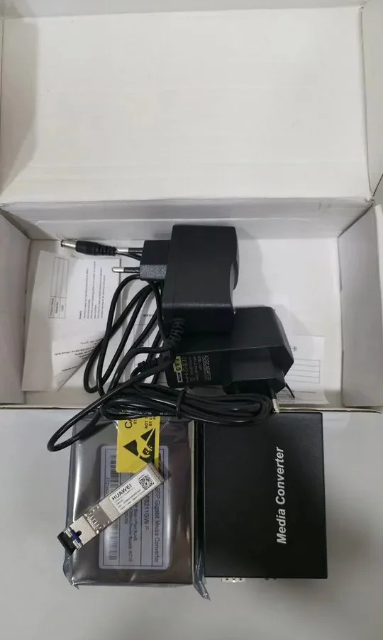 Медиаконвертер JT-COM JT-F8211GW-F + Модуль SFP - миниатюра 2