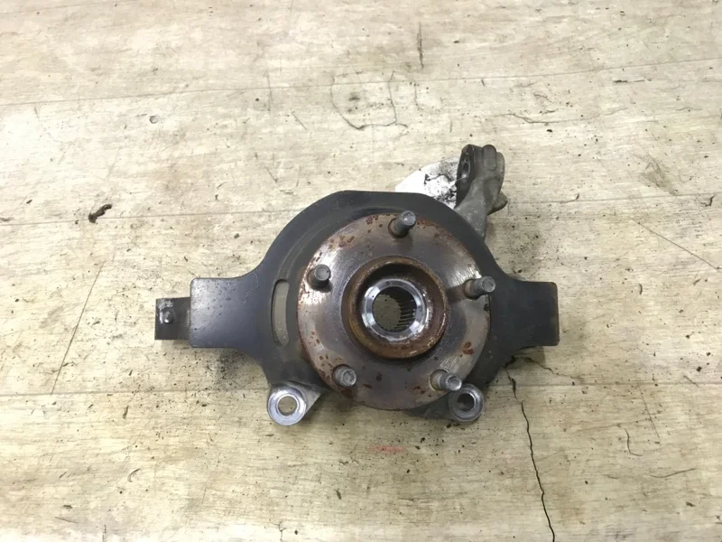 Поворотный кулак левый Nissan Teana J32 2008 - миниатюра 4