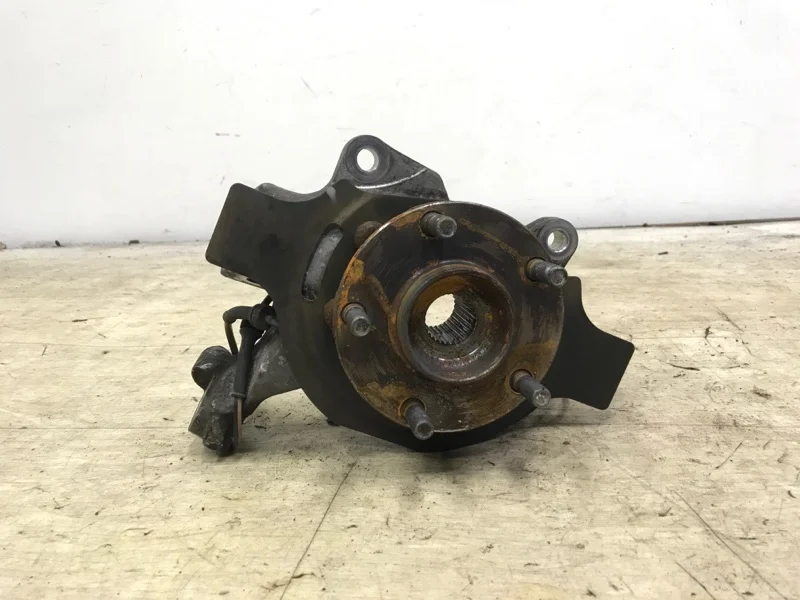 Поворотный кулак левый Nissan Teana J32 2008 - миниатюра 4