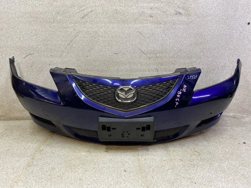 Бампер передний Mazda 3 BK 2005 - изображение 1