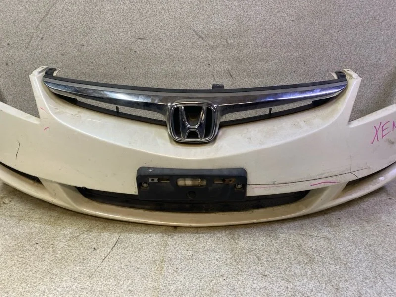 Бампер передний Honda Civic 4D 2007 - миниатюра 5