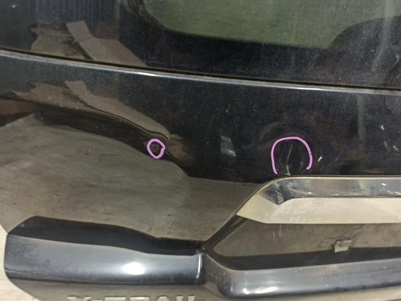 Крышка багажника Nissan X-Trail T31 2007 - миниатюра 4