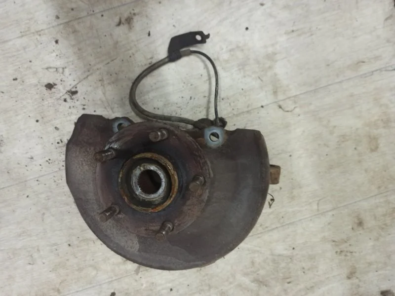 Поворотный кулак левый Mitsubishi Lancer 10 2007 - миниатюра 2