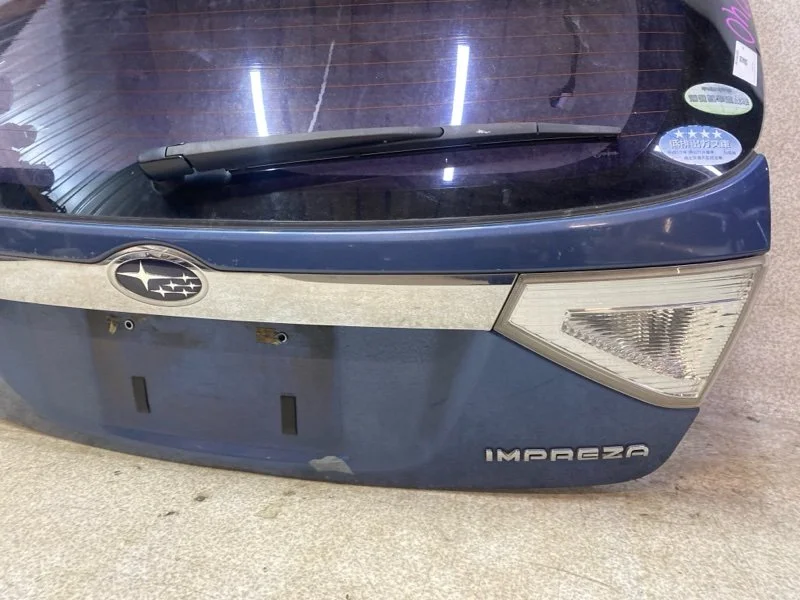 Крышка багажника Subaru Impreza GH 2007 - миниатюра 4
