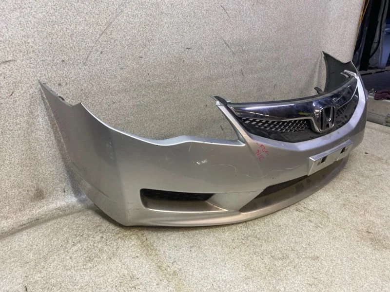 Бампер передний Honda Civic 4D 2010 - миниатюра 3