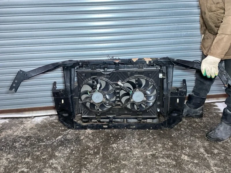 Панель радиаторов в сборе Nissan X-Trail T31 2007 - миниатюра 7
