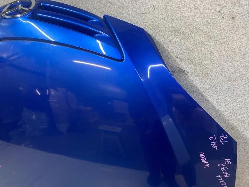 Капот Mazda 3 BK 2007 - миниатюра 3