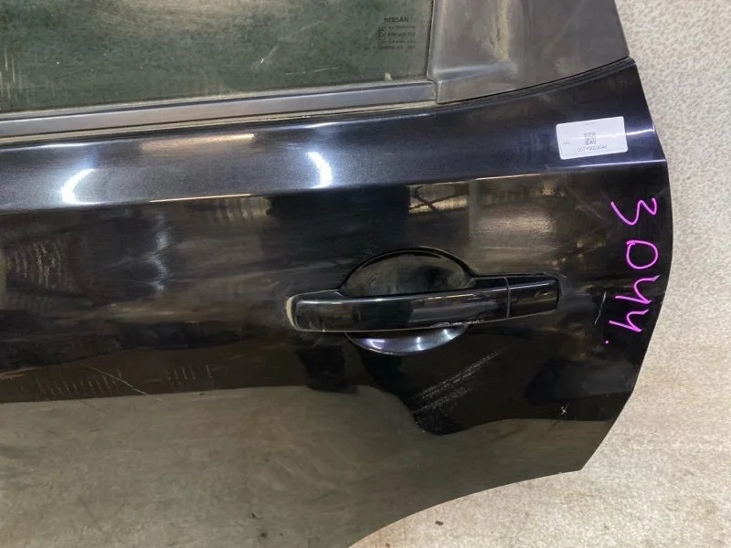 Дверь задняя левая Nissan Qashqai J10 - миниатюра 2