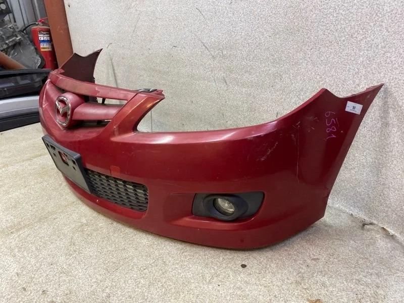 Бампер передний Mazda 6 GG 2006 - миниатюра 2