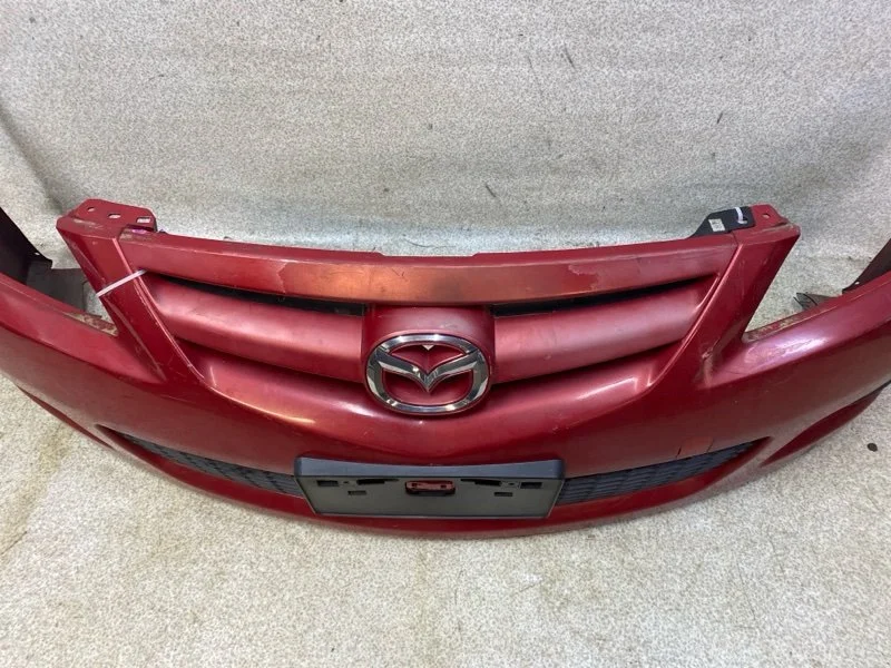 Бампер передний Mazda 6 GG 2006 - миниатюра 4