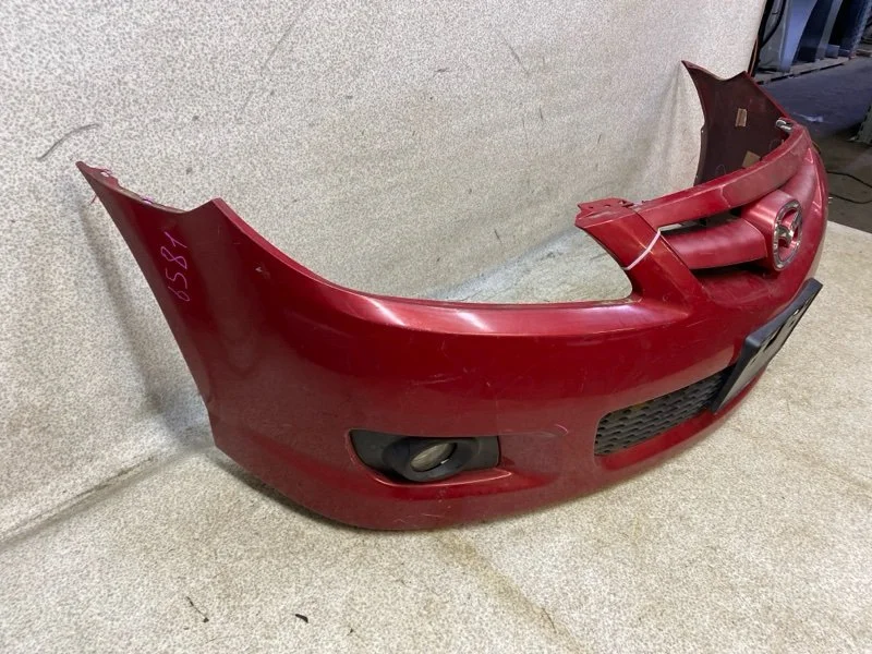 Бампер передний Mazda 6 GG 2006 - миниатюра 6