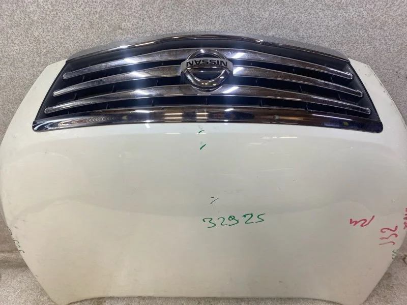 Капот Nissan Teana J32 2008 - миниатюра 2