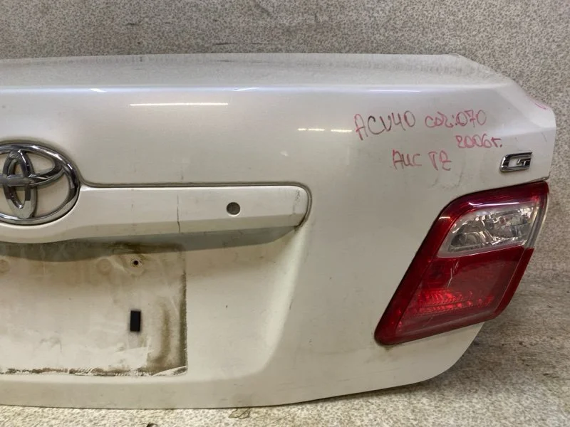 Крышка багажника Toyota Camry 40 2007 - миниатюра 2