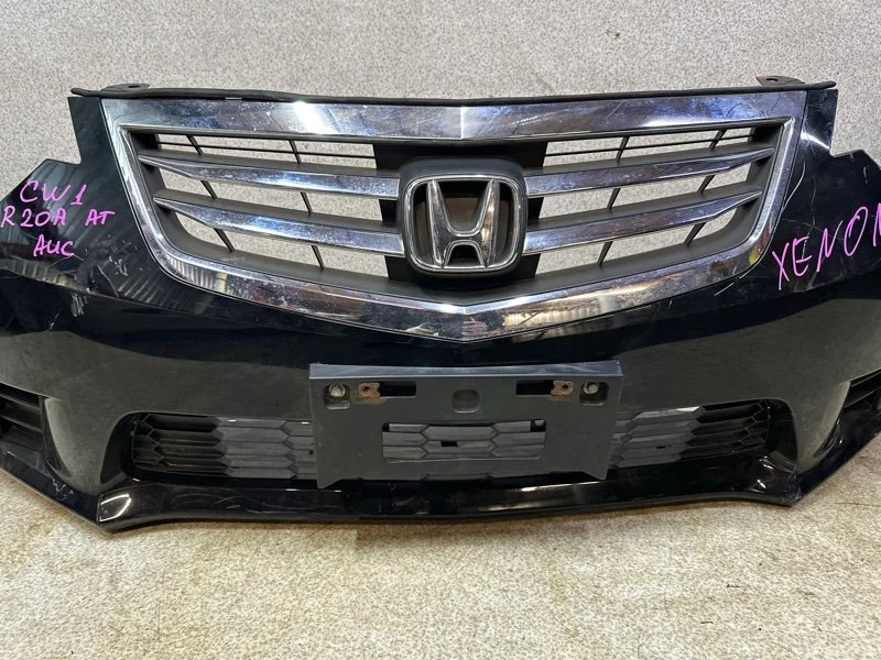 Бампер передний Honda Accord 8 - миниатюра 6