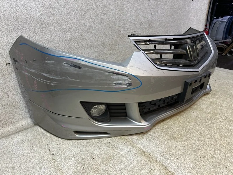 Бампер передний Honda Accord 8 - миниатюра 3