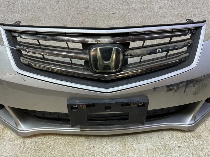 Бампер передний Honda Accord 8 - миниатюра 6
