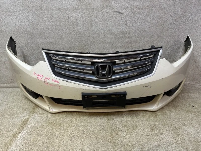 Бампер передний Honda Accord 8 - миниатюра 2