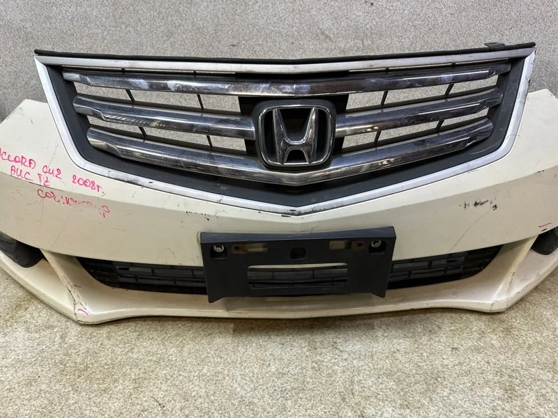 Бампер передний Honda Accord 8 - миниатюра 7