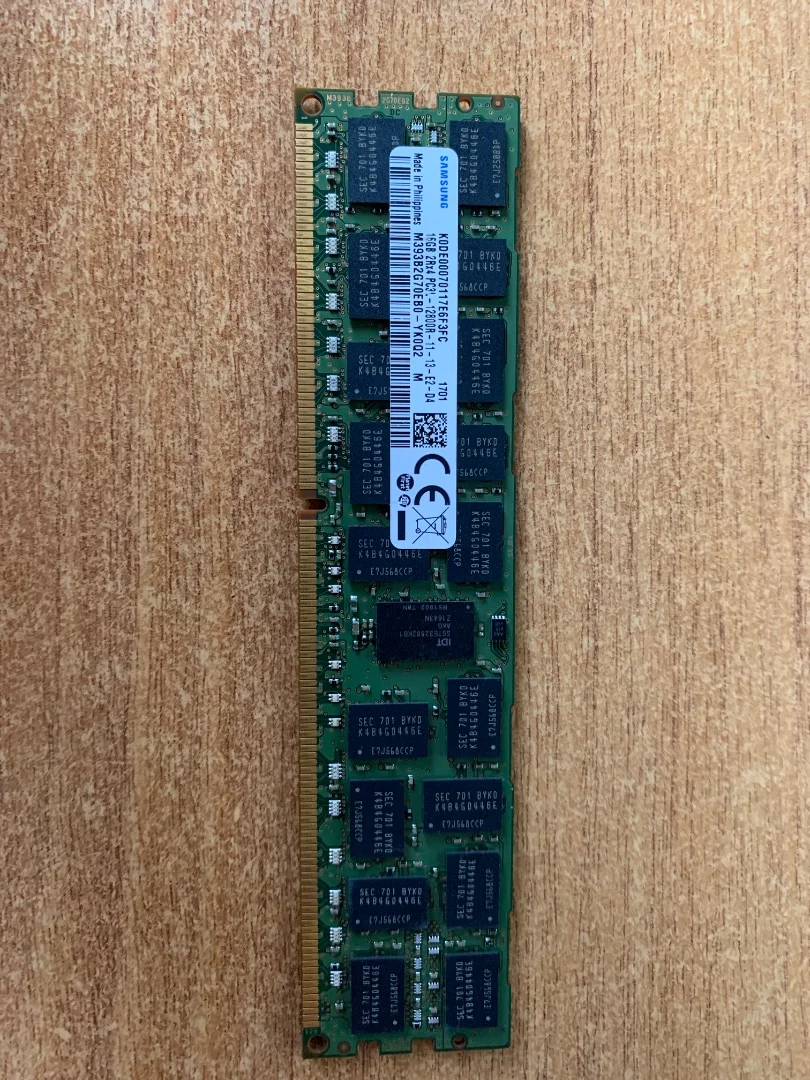 Оперативная память Samsung 16gb DDR3 - изображение 1