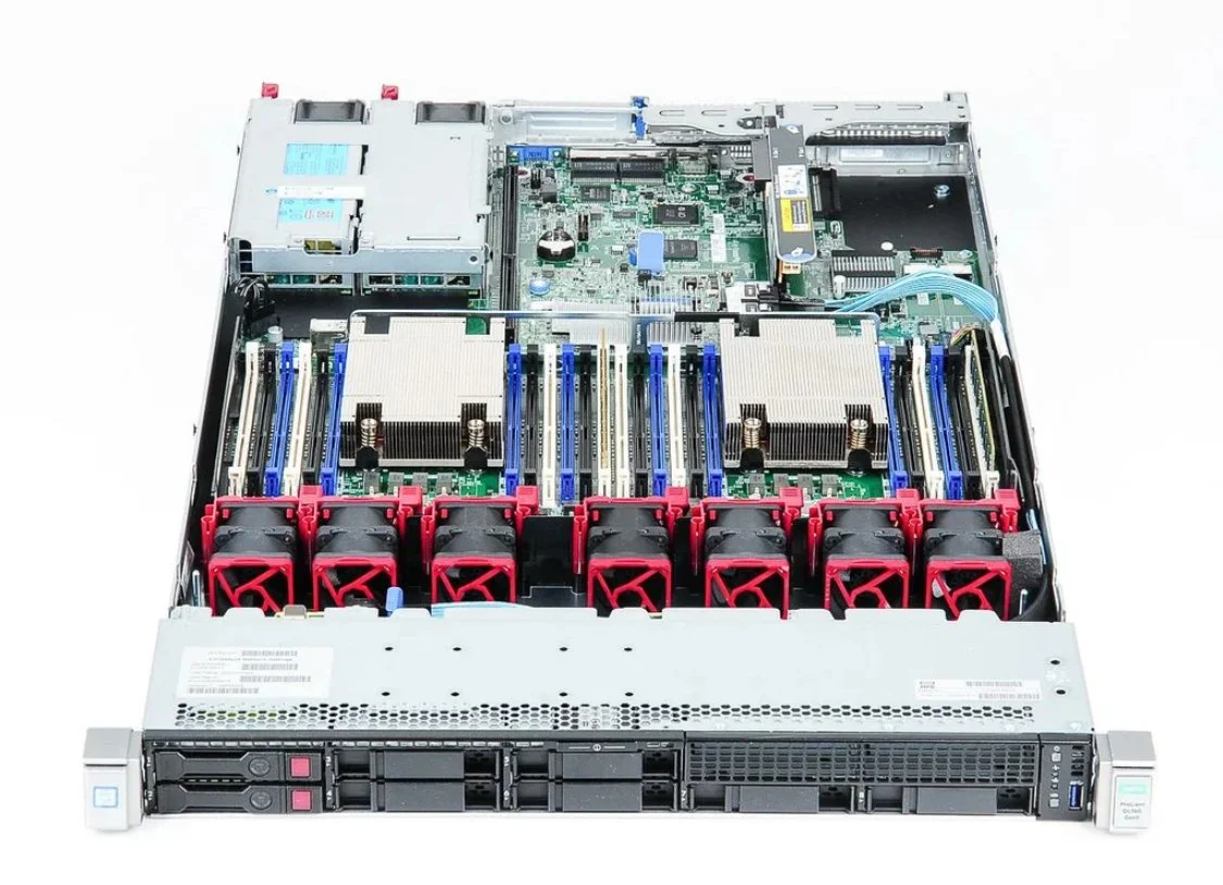 Сервер HP dl360 gen9 8sff 2*2690v4 128gb - изображение 1