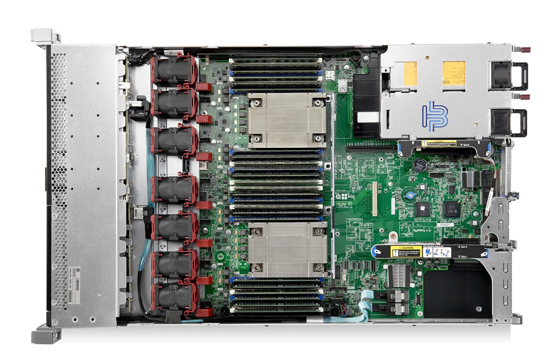 Сервер HP dl360 gen9 8sff 2*2690v4 128gb - миниатюра 2