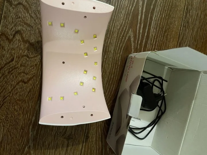 Led/UV Лампа 2в1 новая - миниатюра 2