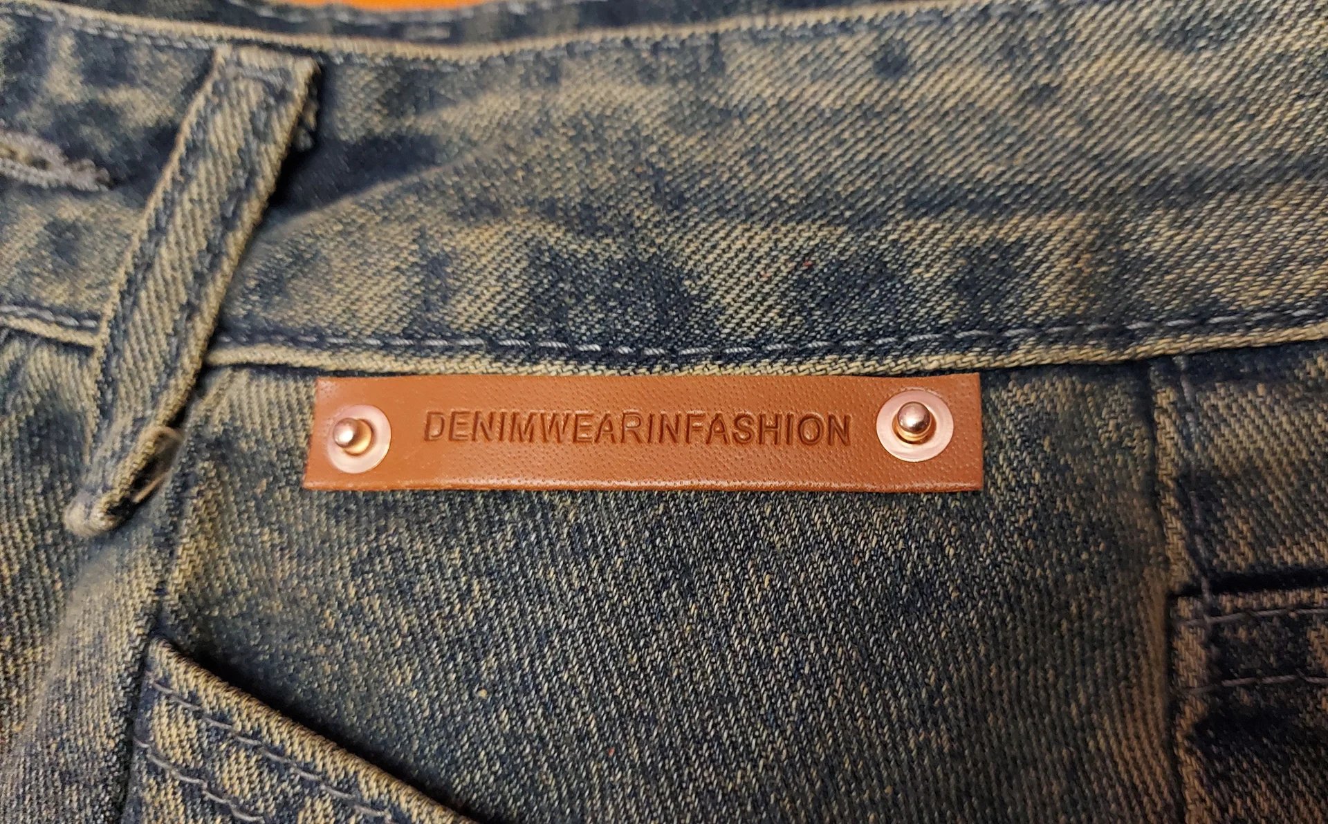 Джинсы Denim бегги женские - миниатюра 8