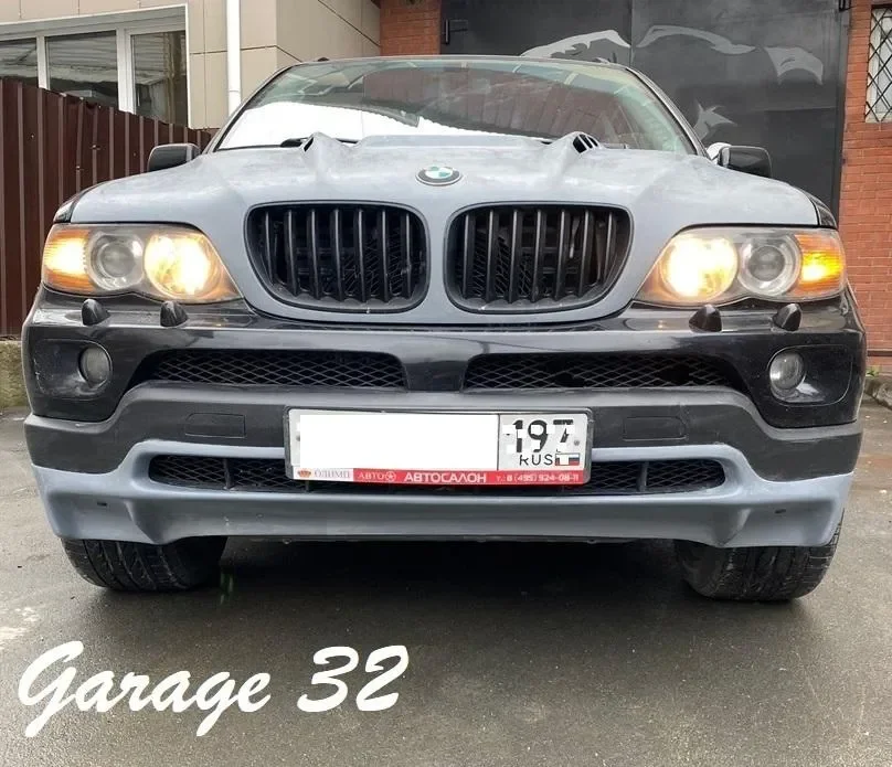 Передняя губа "4.8 is" (BMW X5 E53 dorest./rest.) - миниатюра 8