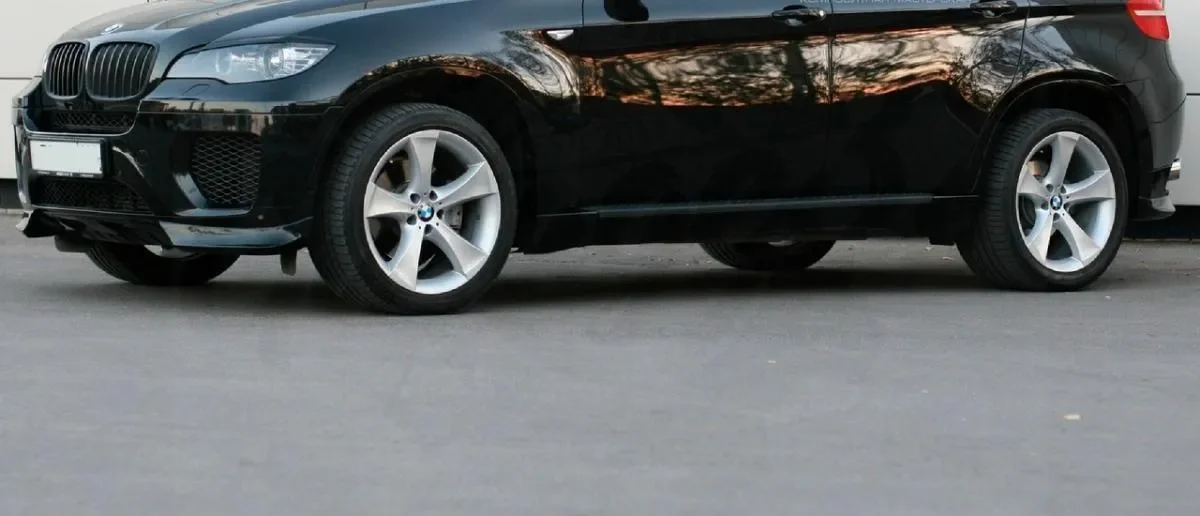 Клыки переднего и заднего бампера (BMW E71) - изображение 1