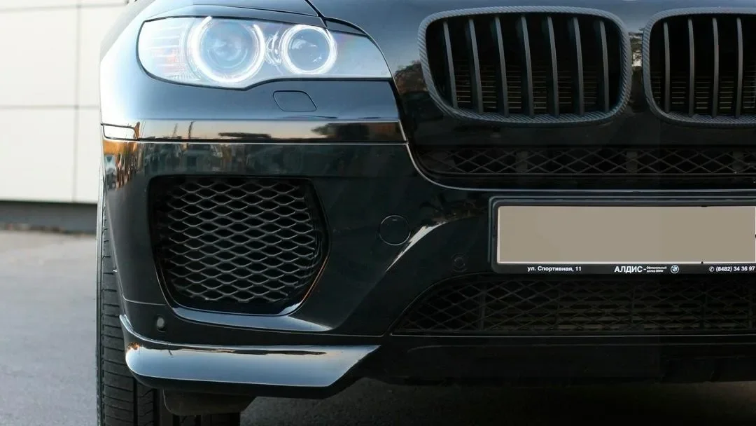Клыки переднего и заднего бампера (BMW E71) - миниатюра 2
