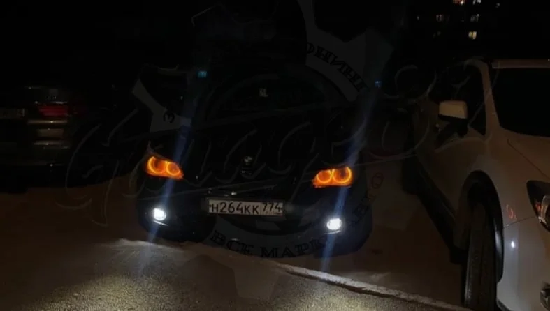 LED ПТФ "M Power" (BMW E60, E90, E92, E63) - миниатюра 5