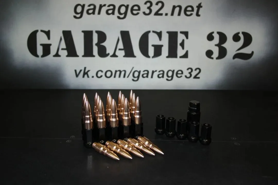 Гайки колесные "Bullet nut" (Пуля M12 x 1.25) - изображение 1