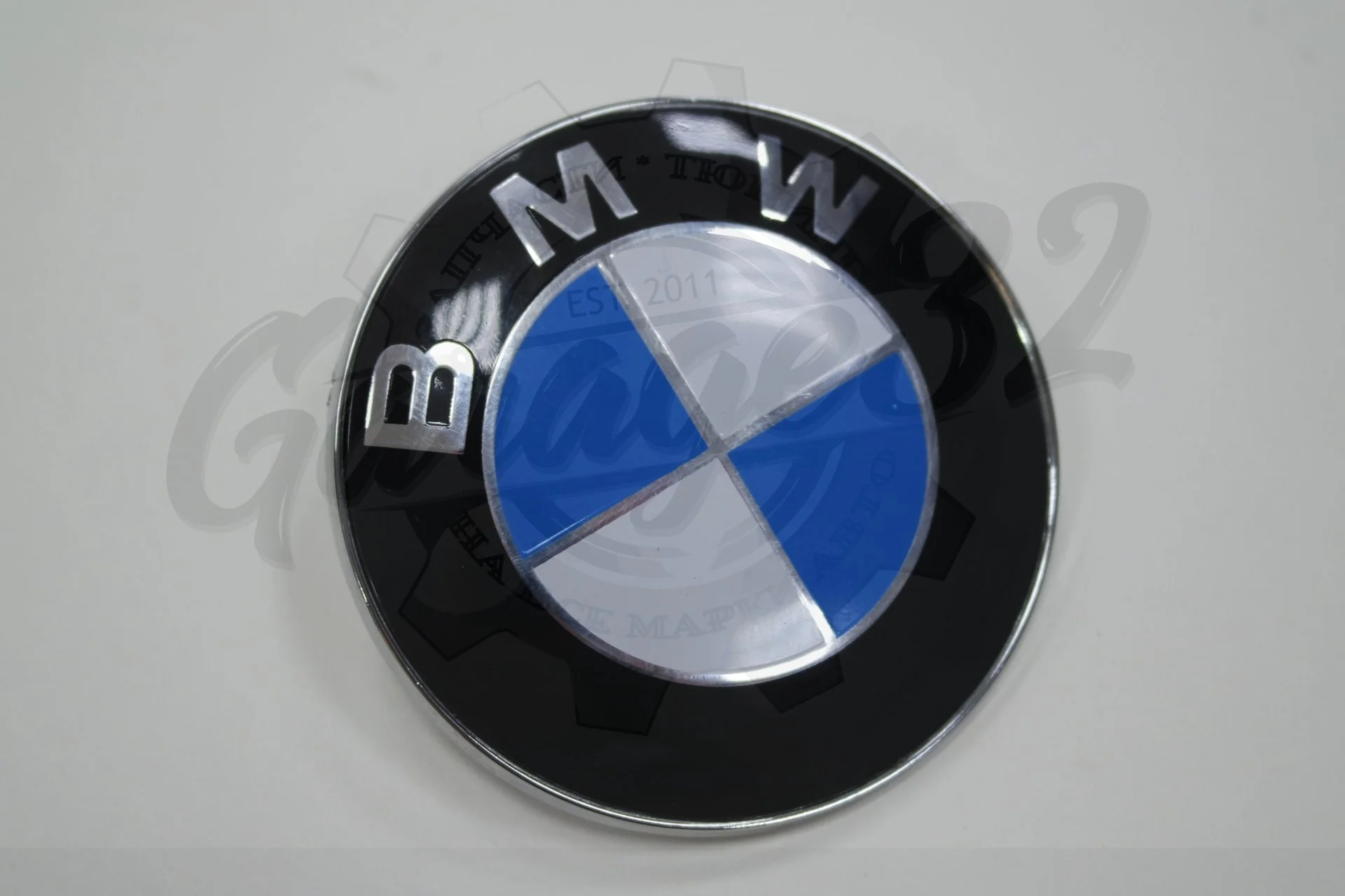 Эмблема "BMW" (82мм) - миниатюра 3