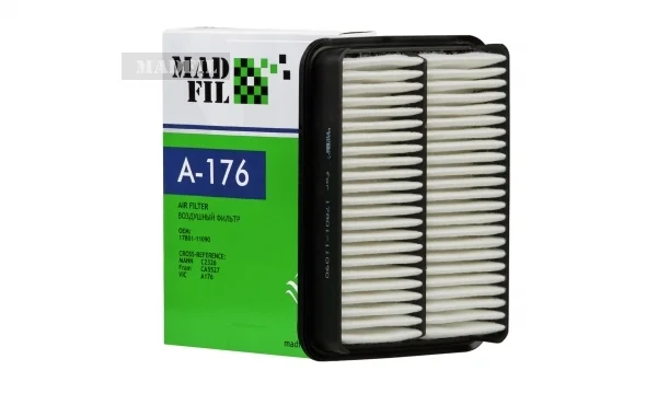 Воздушный фильтр MADFIL A-176 (A176, AP 167, C2326) - изображение 1