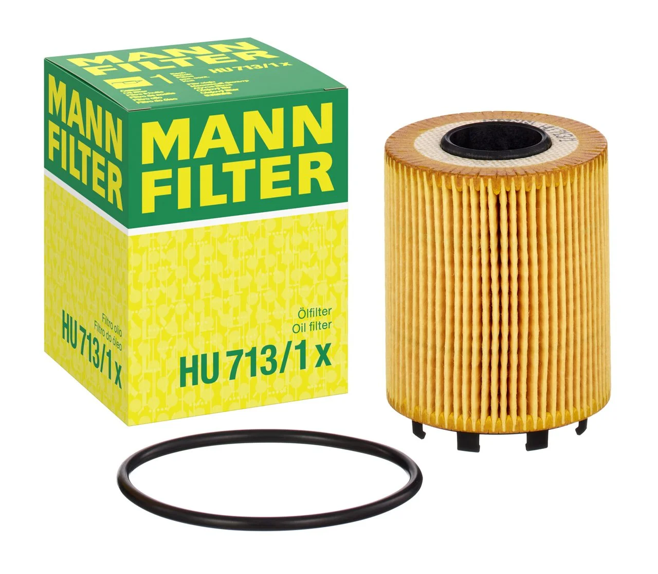 Фильтр масляный "MANN-FILTR" (BMW: 3 E46; Fiat: 500, 500X, 500L; Ford: Ka; Opel: Astra) - изображение 1