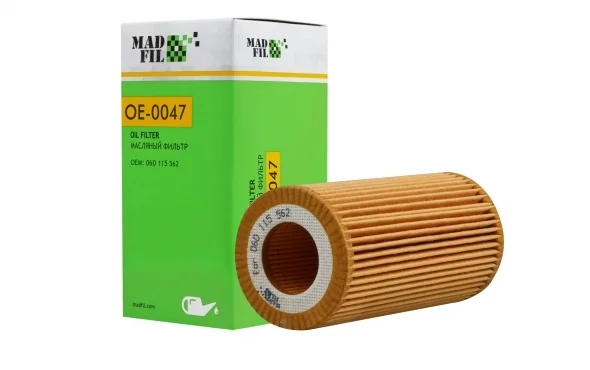 Масляный фильтр MADFIL OE-0047 (OE662/1, HU7196X)