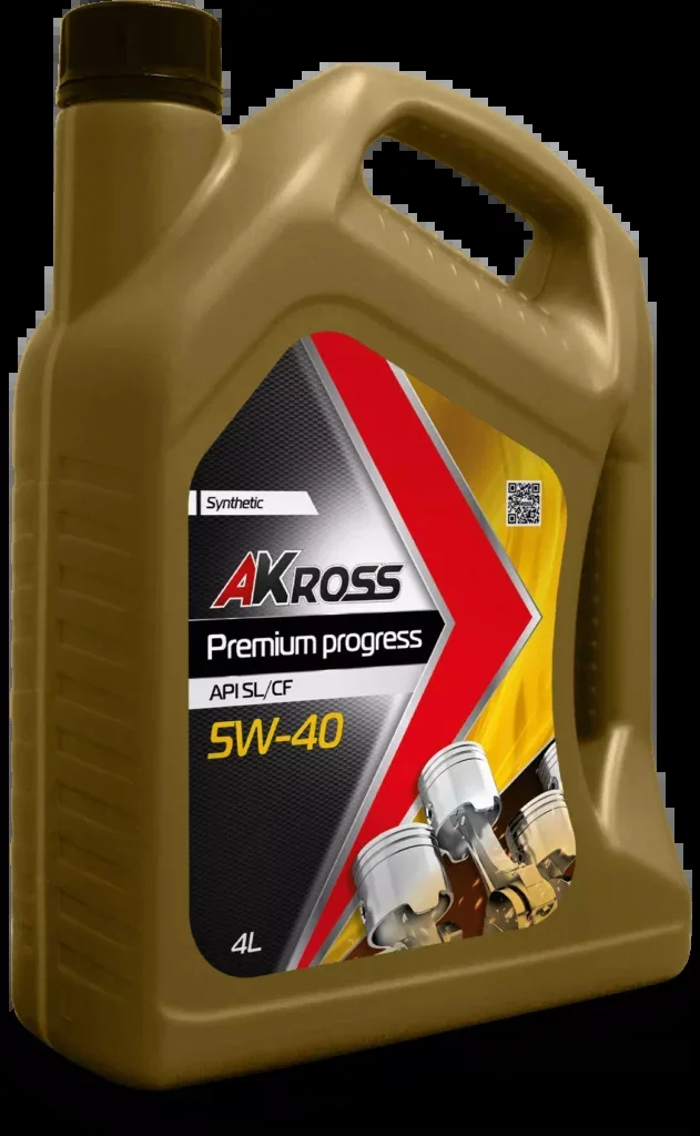 Масло моторное 5w-40 api sl/cf "AKross" - изображение 1