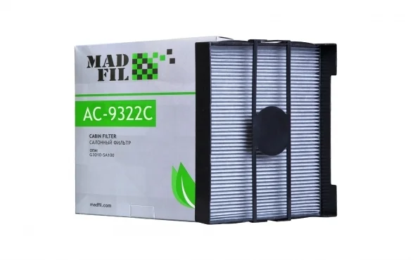 Салонный фильтр угольный MADFIL AC-9322C (CU22003) - изображение 1