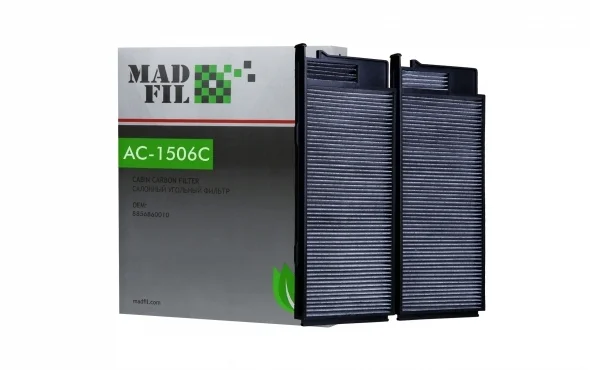 Салонный фильтр угольный MADFIL AC-0116C (K1155, CUK2842)